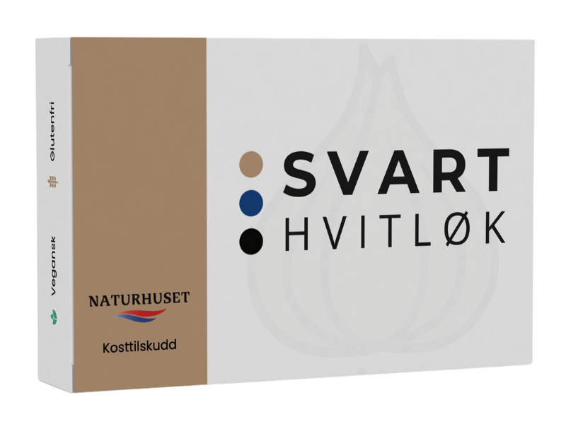 Svart Hvitløk boks