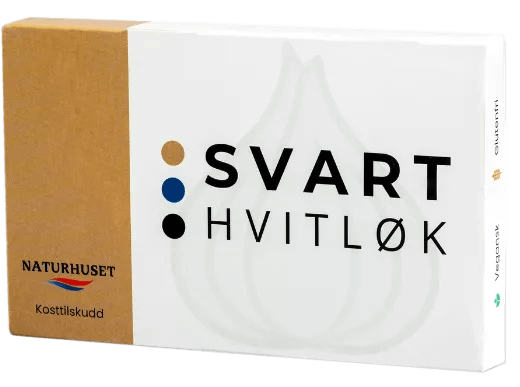 Svart Hvitløk boks